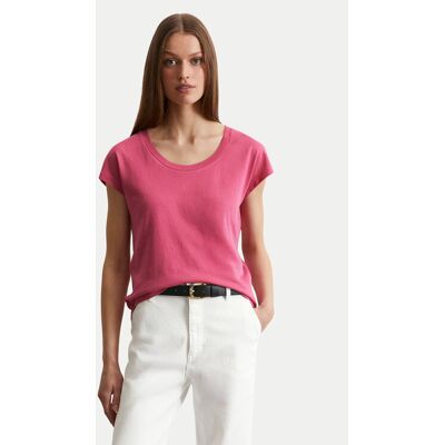 Marc O' Polo T-Shirt 516 2100 50073 Różowy Regular Fit S Różowy Damskie Marc O' Polo T-Shirt 516 2100 50073 Różowy Regular Fit S Różowy Damskie