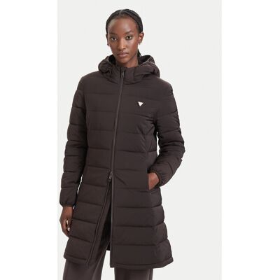 Guess Kurtka zimowa V4YL05 WF3X0 Brązowy ciemny Regular Fit XXS Brązowy ciemny Damskie Guess Kurtka zimowa V4YL05 WF3X0 Brązowy ciemny Regular Fit XXS Brązowy ciemny Damskie