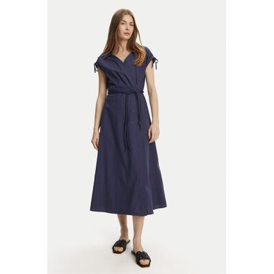 Marella Sukienka codzienna Riviera 2513221052 Granatowy Relaxed Fit 46 Granatowy Damskie Marella Sukienka codzienna Riviera 2513221052 Granatowy Relaxed Fit 46 Granatowy Damskie