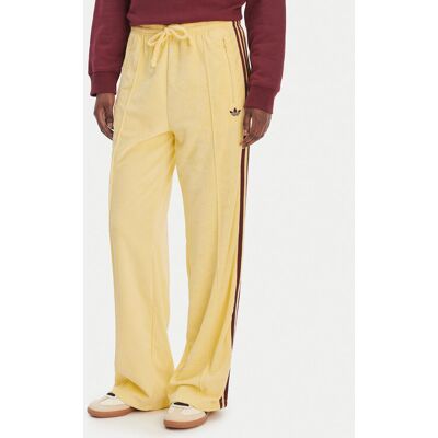 Adidas Spodnie dresowe Terry Towel Firebird KQ6662 Żółty Loose Fit S Żółty Damskie Adidas Spodnie dresowe Terry Towel Firebird KQ6662 Żółty Loose Fit S Żółty Damskie