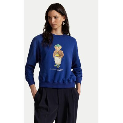 Polo Ralph Lauren Bluza 211971736001 Niebieski Relaxed Fit S Niebieski Damskie Polo Ralph Lauren Bluza 211971736001 Niebieski Relaxed Fit S Niebieski Damskie