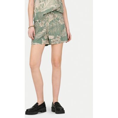 ONLY Szorty materiałowe Palina 15324504 Zielony Regular Fit XS Zielony Damskie ONLY Szorty materiałowe Palina 15324504 Zielony Regular Fit XS Zielony Damskie