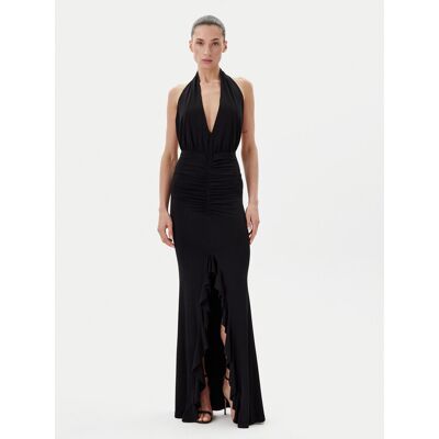 Eleh Sukienka wieczorowa ESS250194 Czarny Regular Fit L Czarny Damskie Eleh Sukienka wieczorowa ESS250194 Czarny Regular Fit L Czarny Damskie