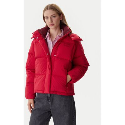 Tommy Jeans Kurtka puchowa Alaska DW0DW21623 Czerwony Relaxed Fit M Czerwony Damskie Tommy Jeans Kurtka puchowa Alaska DW0DW21623 Czerwony Relaxed Fit M Czerwony Damskie