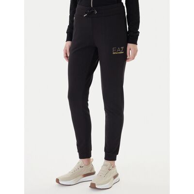 Giorgio Armani EA7 Emporio Armani Spodnie dresowe 8NTP66 TJ9RZ 1200 Czarny Regular Fit XS Czarny Damskie Giorgio Armani EA7 Emporio Armani Spodnie dresowe 8NTP66 TJ9RZ 1200 Czarny Regular Fit XS Czarny Damskie