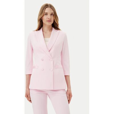 Imperial Marynarka JU25JAW Różowy Slim Fit XL Różowy Damskie Imperial Marynarka JU25JAW Różowy Slim Fit XL Różowy Damskie