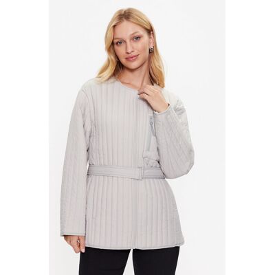 Calvin Klein Kurtka przejściowa K20K205505 Szary Regular Fit M Szary Damskie Calvin Klein Kurtka przejściowa K20K205505 Szary Regular Fit M Szary Damskie