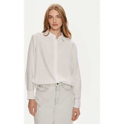 Vero Moda Koszula Linn 10305085 Biały Relaxed Fit XS Biały Damskie Vero Moda Koszula Linn 10305085 Biały Relaxed Fit XS Biały Damskie