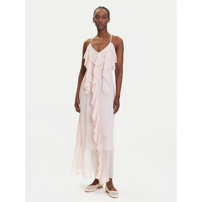 Vero Moda Sukienka wieczorowa Camille 10336405 Różowy Regular Fit L Różowy Damskie Vero Moda Sukienka wieczorowa Camille 10336405 Różowy Regular Fit L Różowy Damskie