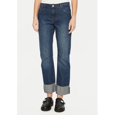 Noisy May Jeansy Sanja 27033147 Granatowy Straight Fit 26_32 Granatowy Damskie Noisy May Jeansy Sanja 27033147 Granatowy Straight Fit 26_32 Granatowy Damskie