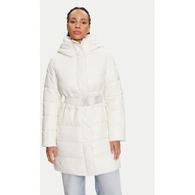 Calvin Klein Jeans Kurtka zimowa J20J223578 Écru Regular Fit M Kremowy Damskie Calvin Klein Jeans Kurtka zimowa J20J223578 Écru Regular Fit M Kremowy Damskie