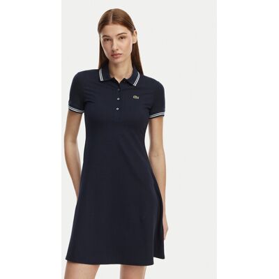Lacoste Sukienka codzienna EF5288 Granatowy Regular Fit 34 Granatowy Damskie Lacoste Sukienka codzienna EF5288 Granatowy Regular Fit 34 Granatowy Damskie