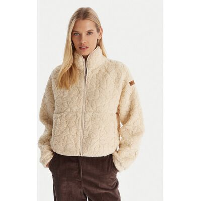 Roxy Polar Blurry Cloud ERJPF03212 Écru Regular Fit XL Kremowy Damskie Roxy Polar Blurry Cloud ERJPF03212 Écru Regular Fit XL Kremowy Damskie