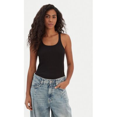 Boss Top Epetite 50554664 Czarny Slim Fit S Czarny Damskie Boss Top Epetite 50554664 Czarny Slim Fit S Czarny Damskie