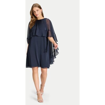 Swing Sukienka koktajlowa 5AJ09800 Granatowy Regular Fit 34 Granatowy Damskie Swing Sukienka koktajlowa 5AJ09800 Granatowy Regular Fit 34 Granatowy Damskie