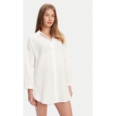 Ysabel Mora Koszula 86148 Biały Relaxed Fit S Biały Damskie Ysabel Mora Koszula 86148 Biały Relaxed Fit S Biały Damskie