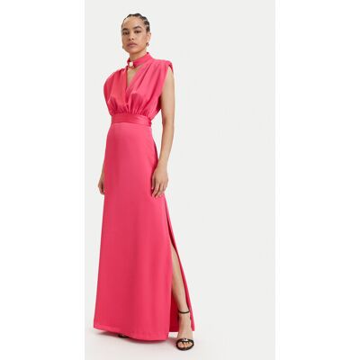 ACCESS FASHION Sukienka wieczorowa 63-3309-122 Koralowy Regular Fit 42 Koralowy Damskie ACCESS FASHION Sukienka wieczorowa 63-3309-122 Koralowy Regular Fit 42 Koralowy Damskie