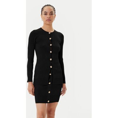 Marciano Guess Kardigan 5YGR33 5881Z Czarny Regular Fit XL Czarny Damskie Marciano Guess Kardigan 5YGR33 5881Z Czarny Regular Fit XL Czarny Damskie