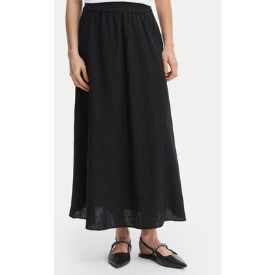 ONLY Spódnica maxi Tizana 15372613 Czarny Regular Fit S Czarny Damskie ONLY Spódnica maxi Tizana 15372613 Czarny Regular Fit S Czarny Damskie