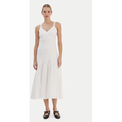 DKNY Sukienka letnia P5JNCD88 Écru Regular Fit XS Kremowy Damskie DKNY Sukienka letnia P5JNCD88 Écru Regular Fit XS Kremowy Damskie