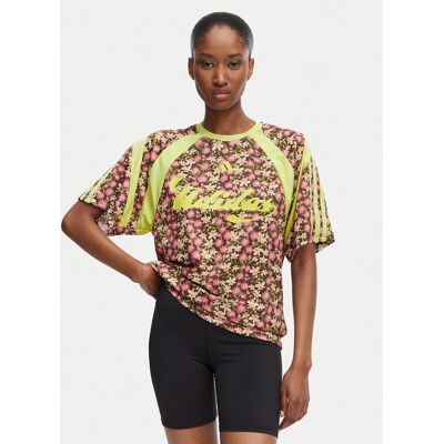 T-Shirt Adidas X Farm Rio House Of Tiro KR0240 Różowy Regular Fit L Różowy Damskie T-Shirt Adidas X Farm Rio House Of Tiro KR0240 Różowy Regular Fit L Różowy Damskie