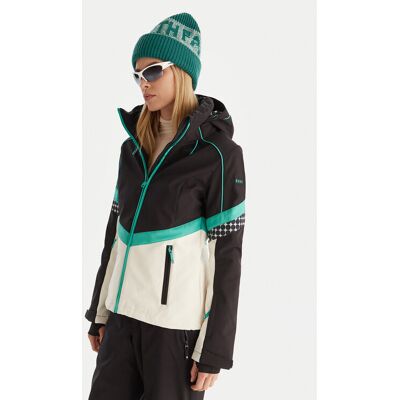 Roxy Kurtka narciarska Peak Chic Softshell Jk ERJTJ03512 Czarny Slim Fit L Czarny Damskie Roxy Kurtka narciarska Peak Chic Softshell Jk ERJTJ03512 Czarny Slim Fit L Czarny Damskie