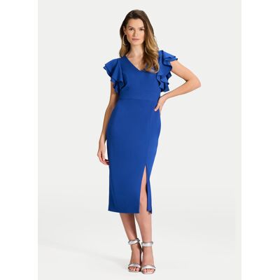 Swing Sukienka koktajlowa 5AI18400 Niebieski Slim Fit 38 Niebieski Damskie Swing Sukienka koktajlowa 5AI18400 Niebieski Slim Fit 38 Niebieski Damskie