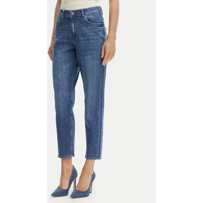 Fracomina Jeansy FP26SVD005D45093 Niebieski Mom Fit 30 Niebieski Damskie Fracomina Jeansy FP26SVD005D45093 Niebieski Mom Fit 30 Niebieski Damskie