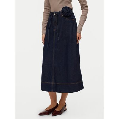 Vero Moda Spódnica jeansowa Ruth 10343067 Granatowy A-Line Fit XS Granatowy Damskie Vero Moda Spódnica jeansowa Ruth 10343067 Granatowy A-Line Fit XS Granatowy Damskie