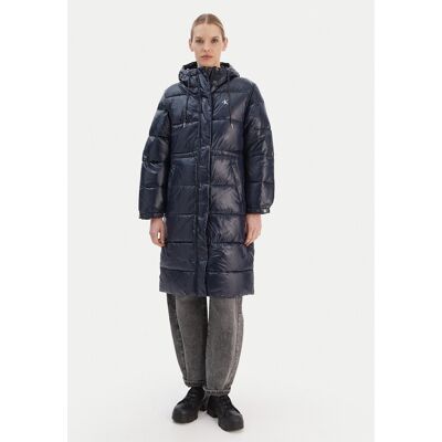 Calvin Klein Jeans Kurtka zimowa LV047D506G Granatowy Relaxed Fit S Granatowy Damskie Calvin Klein Jeans Kurtka zimowa LV047D506G Granatowy Relaxed Fit S Granatowy Damskie