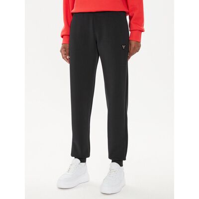 Guess Spodnie dresowe V4YB08 KCAY2 Czarny Regular Fit XXS Czarny Damskie Guess Spodnie dresowe V4YB08 KCAY2 Czarny Regular Fit XXS Czarny Damskie