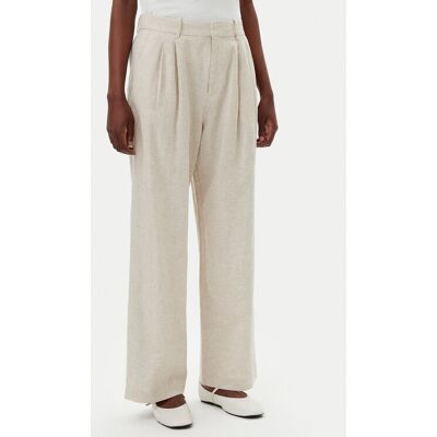 Gap Spodnie materiałowe 713998-03 Beżowy Wide Leg NOSIZE Beżowy Damskie Gap Spodnie materiałowe 713998-03 Beżowy Wide Leg NOSIZE Beżowy Damskie