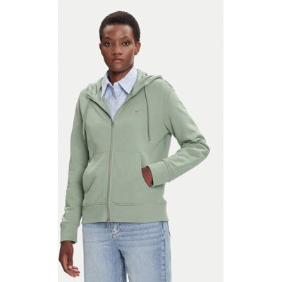 Gant Bluza Shield 4201412 Zielony Regular Fit XL Zielony Damskie Gant Bluza Shield 4201412 Zielony Regular Fit XL Zielony Damskie