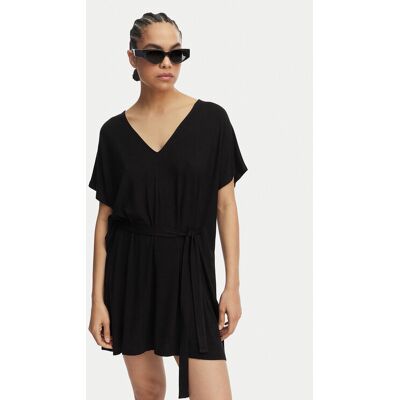 Liu Jo Beachwear Sukienka plażowa VA5164 JS360 Czarny Relaxed Fit M Czarny Damskie Liu Jo Beachwear Sukienka plażowa VA5164 JS360 Czarny Relaxed Fit M Czarny Damskie