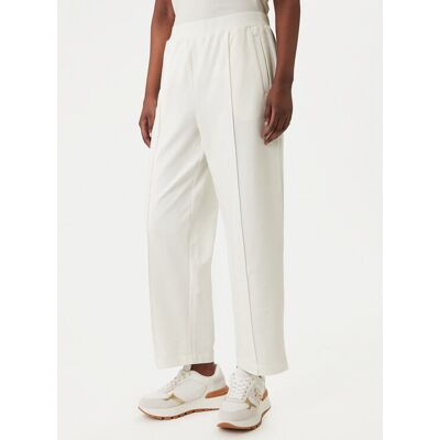 Liu Jo Sport Spodnie materiałowe TA6211 FS090 Écru Regular Fit XS Kremowy Damskie Liu Jo Sport Spodnie materiałowe TA6211 FS090 Écru Regular Fit XS Kremowy Damskie