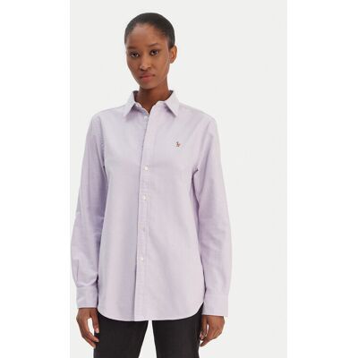 Polo Ralph Lauren Koszula 211970736506 Fioletowy Relaxed Fit S Fioletowy Damskie Polo Ralph Lauren Koszula 211970736506 Fioletowy Relaxed Fit S Fioletowy Damskie