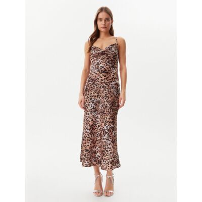 Guess Sukienka codzienna W5GK85 WH9C2 Brązowy Regular Fit XS Brązowy Damskie Guess Sukienka codzienna W5GK85 WH9C2 Brązowy Regular Fit XS Brązowy Damskie
