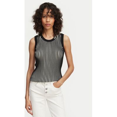 Liu Jo Sport Top TA6064 MS55N Czarny Regular Fit S Czarny Damskie Liu Jo Sport Top TA6064 MS55N Czarny Regular Fit S Czarny Damskie