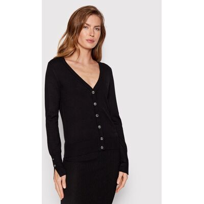 Guess Kardigan Zena W2YR33 Z2V62 Czarny Regular Fit S Czarny Damskie Guess Kardigan Zena W2YR33 Z2V62 Czarny Regular Fit S Czarny Damskie