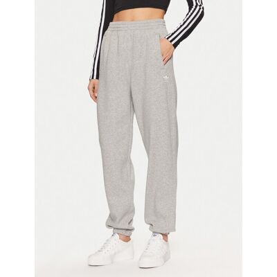 Adidas Spodnie dresowe Essentials Fleece IY9638 Szary Loose Fit L Szary Damskie Adidas Spodnie dresowe Essentials Fleece IY9638 Szary Loose Fit L Szary Damskie
