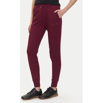 Giorgio Armani Exchange Spodnie dresowe XW000986 AF16114 UA343 Bordowy Relaxed Fit S Bordowy Damskie Giorgio Armani Exchange Spodnie dresowe XW000986 AF16114 UA343 Bordowy Relaxed Fit S Bordowy Damskie
