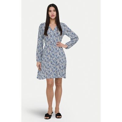 ONLY Sukienka codzienna Evida 15370167 Niebieski Regular Fit XS Niebieski Damskie ONLY Sukienka codzienna Evida 15370167 Niebieski Regular Fit XS Niebieski Damskie