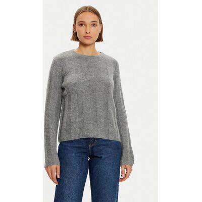 Mustang Sweter Lilly 1015414 Szary Regular Fit XS Szary Damskie Mustang Sweter Lilly 1015414 Szary Regular Fit XS Szary Damskie