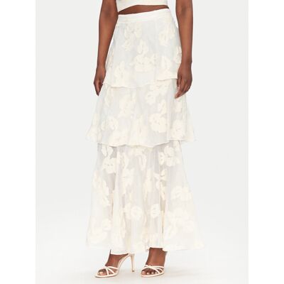 ACCESS FASHION Spódnica maxi 53-6025-558 Écru Regular Fit 42 Kremowy Damskie ACCESS FASHION Spódnica maxi 53-6025-558 Écru Regular Fit 42 Kremowy Damskie