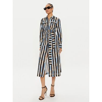 Pinko Sukienka letnia Assente 100909 A1UK Kolorowy Regular Fit 38 Kolorowy Damskie Pinko Sukienka letnia Assente 100909 A1UK Kolorowy Regular Fit 38 Kolorowy Damskie