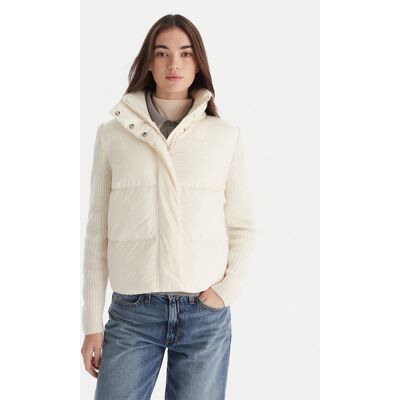 Tommy Hilfiger Kurtka puchowa Modern WW0WW45738 Écru Regular Fit XXL Kremowy Damskie Tommy Hilfiger Kurtka puchowa Modern WW0WW45738 Écru Regular Fit XXL Kremowy Damskie