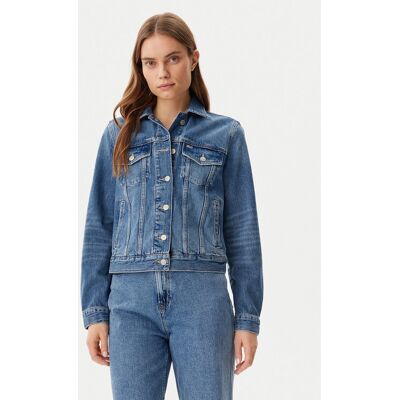 Tommy Jeans Kurtka jeansowa DW0DW20570 Niebieski Regular Fit L Niebieski Damskie Tommy Jeans Kurtka jeansowa DW0DW20570 Niebieski Regular Fit L Niebieski Damskie