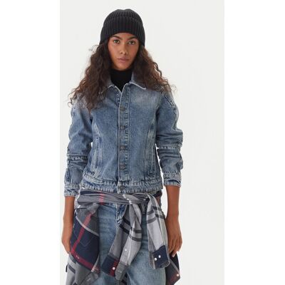 G-Star Raw Kurtka jeansowa Kitoh 3D D26776 E207 Niebieski Regular Fit S Niebieski Damskie G-Star Raw Kurtka jeansowa Kitoh 3D D26776 E207 Niebieski Regular Fit S Niebieski Damskie