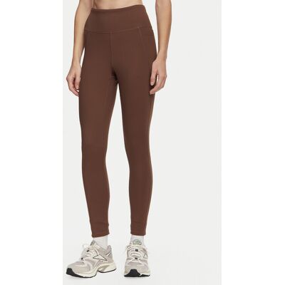 Reebok Legginsy RK25975CCW Brązowy Slim Fit XS Brązowy Damskie Reebok Legginsy RK25975CCW Brązowy Slim Fit XS Brązowy Damskie
