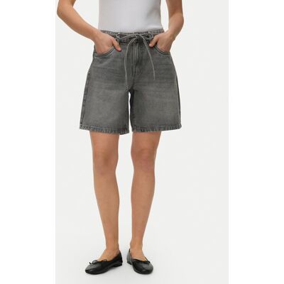 Vero Moda Szorty jeansowe Wien 10341837 Szary Relaxed Fit S Szary Damskie Vero Moda Szorty jeansowe Wien 10341837 Szary Relaxed Fit S Szary Damskie